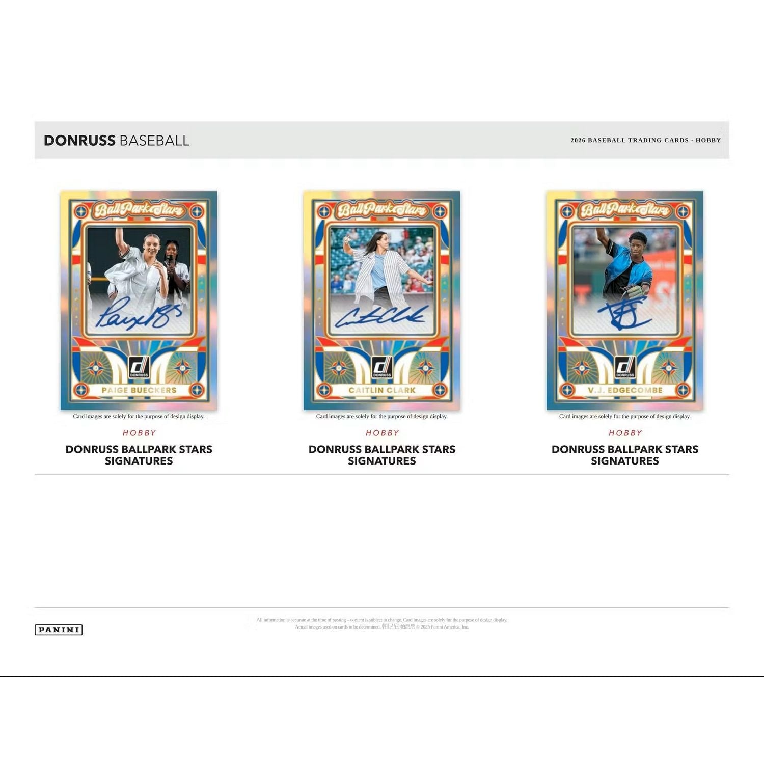 2026 Panini Donruss Baseball Hobby Box