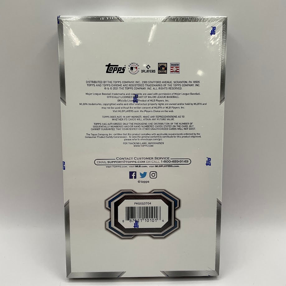 2021 Topps Chrome Baseball Hobby Lite Box